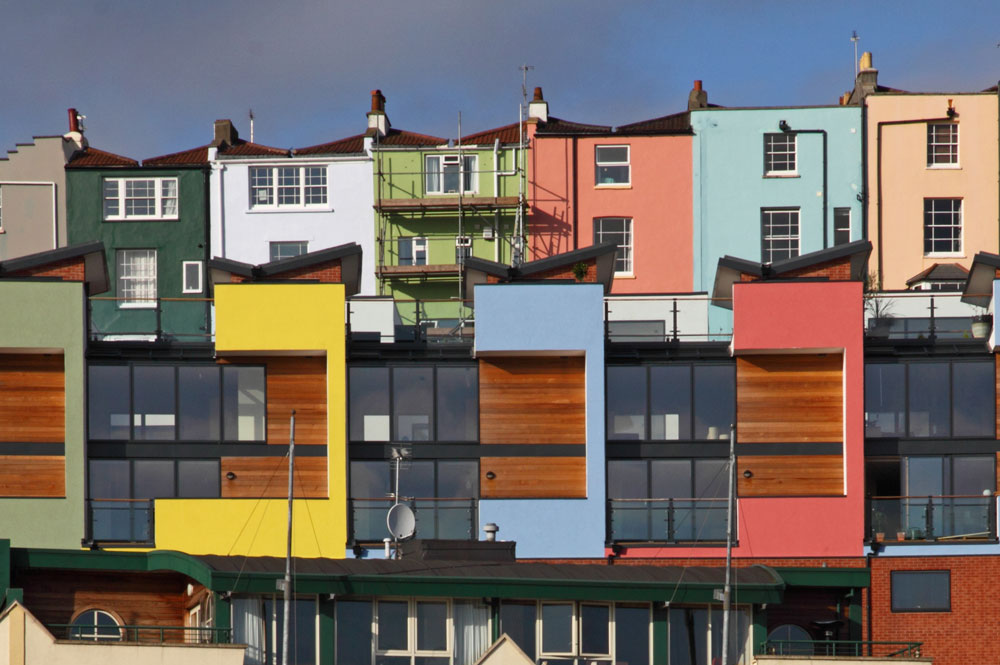 colourful bristol houses Bristol Relocations
